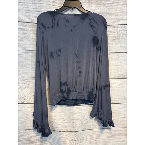 American Eagle Soft & Sexy Tie-Dye Wrap Top Size M - Picture 4 of 4